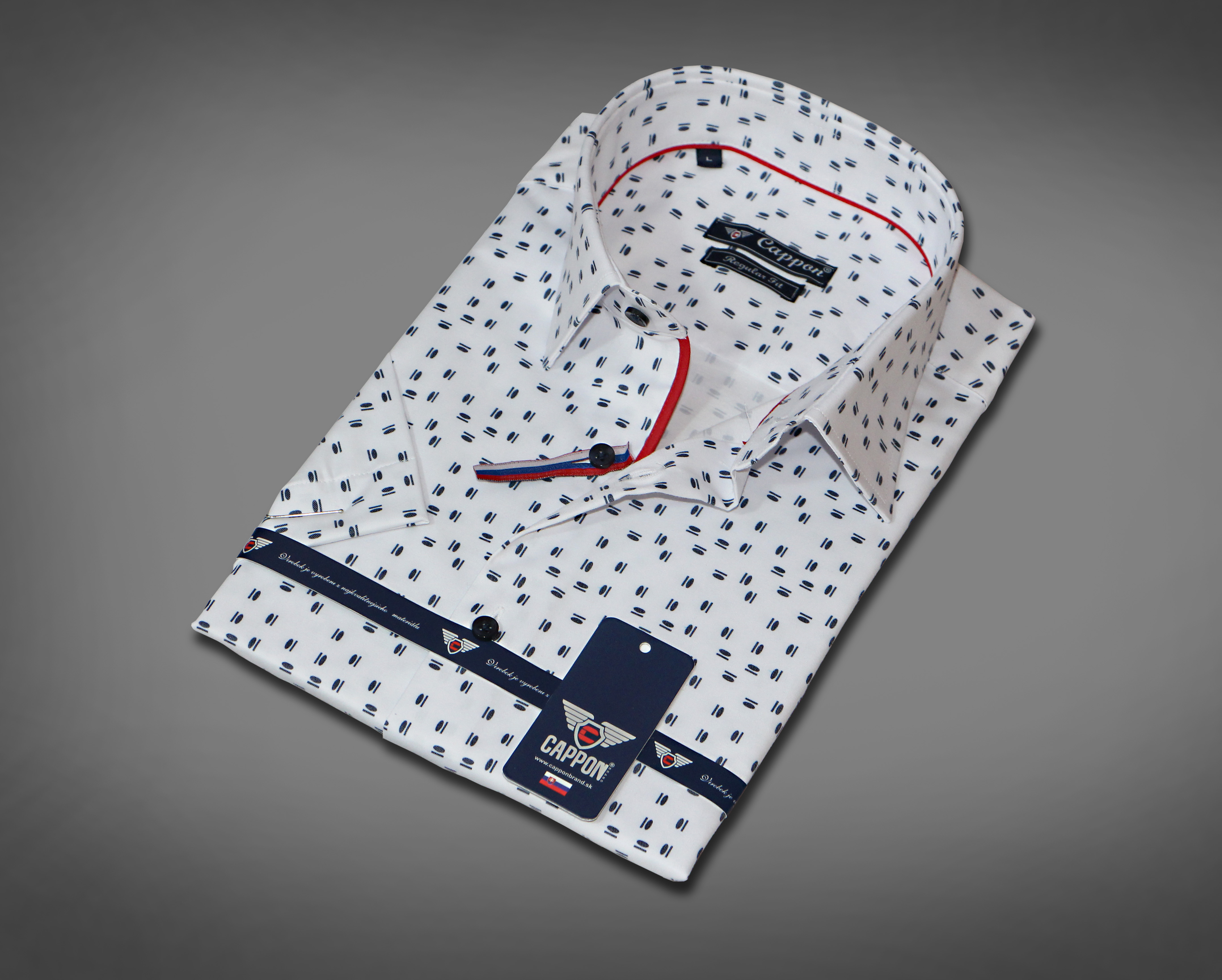 Pánská košile SKK 2023-3 SLIM FIT