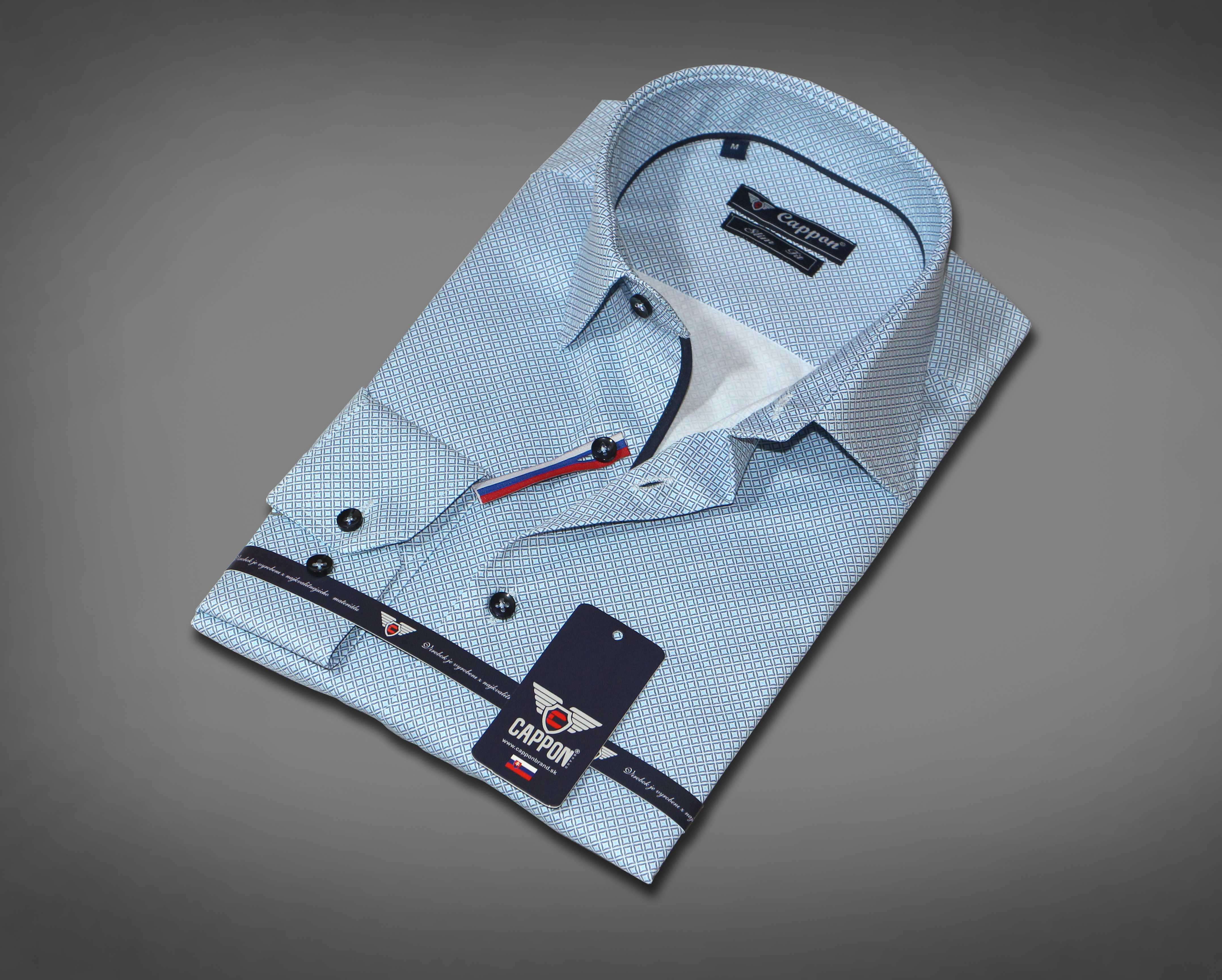 Pánská košile SUK F61 - V4 SLIM FIT