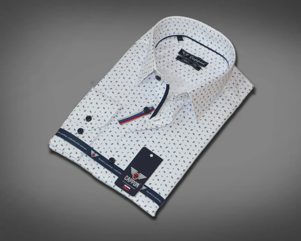 Pánská košile Cappon SUK 4110 V7 SLIM FIT