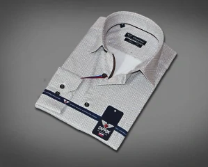 Pánská košile SUK 3729 - 9 SLIM FIT