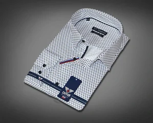 Pánská košile SUK 3678 V10 SLIM FIT