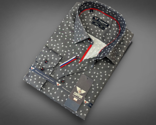 Pánská košile SUK 3451 - 10 SLIM FIT